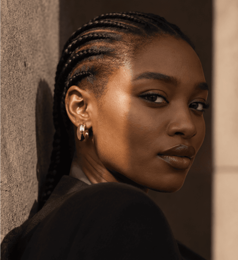 Editorial portrait — cultural presence and individuality